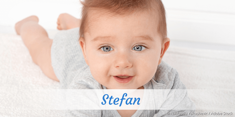 Baby mit Namen Stefan