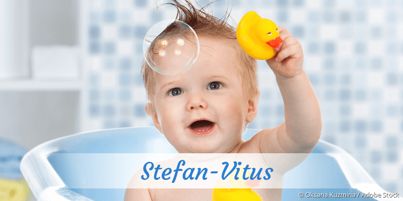 Baby mit Namen Stefan-Vitus