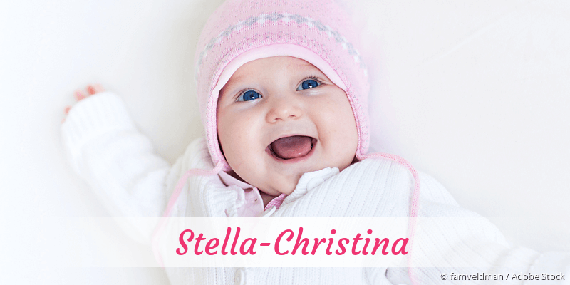 Baby mit Namen Stella-Christina