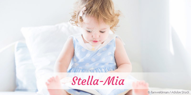 Baby mit Namen Stella-Mia