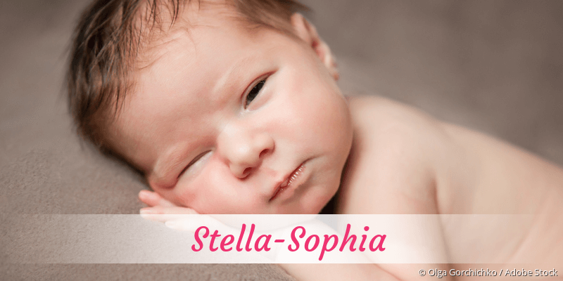 Baby mit Namen Stella-Sophia