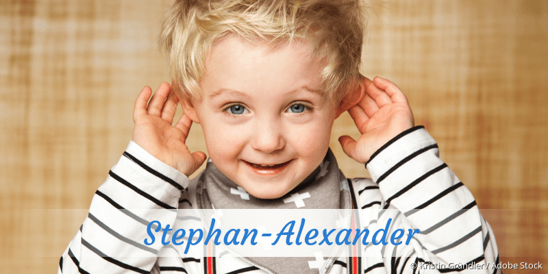 Baby mit Namen Stephan-Alexander