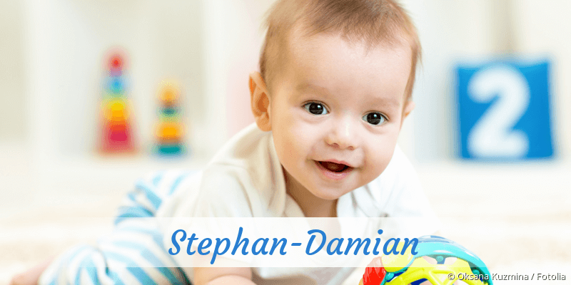 Baby mit Namen Stephan-Damian