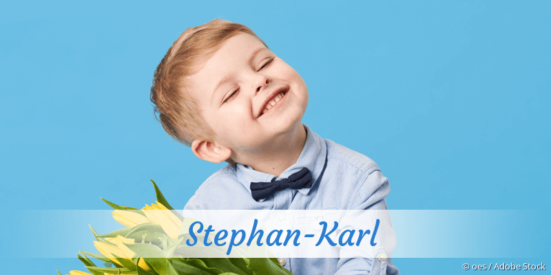 Baby mit Namen Stephan-Karl