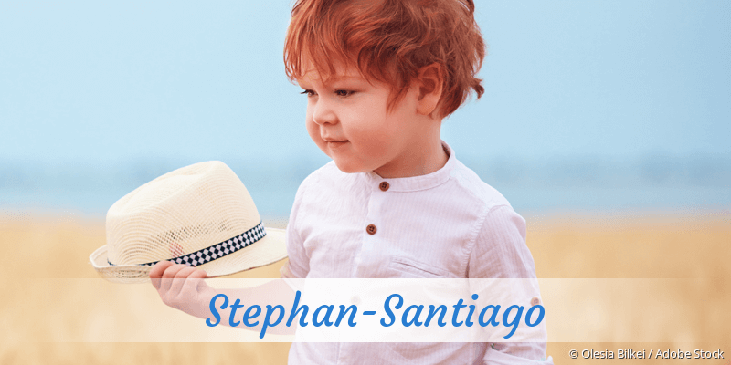 Baby mit Namen Stephan-Santiago