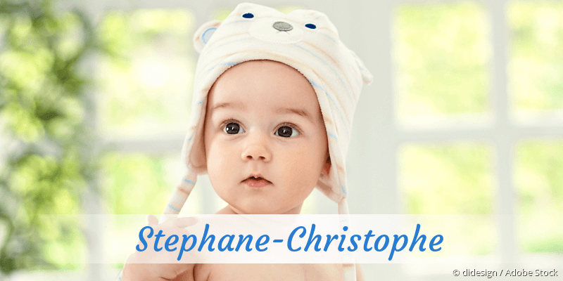 Baby mit Namen Stephane-Christophe