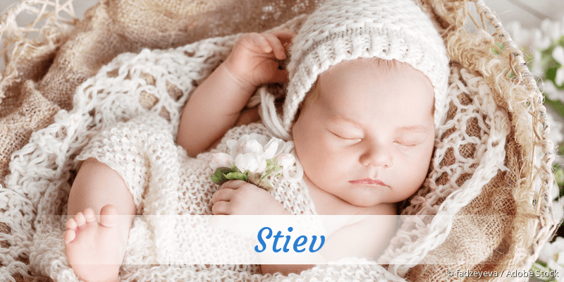 Baby mit Namen Stiev
