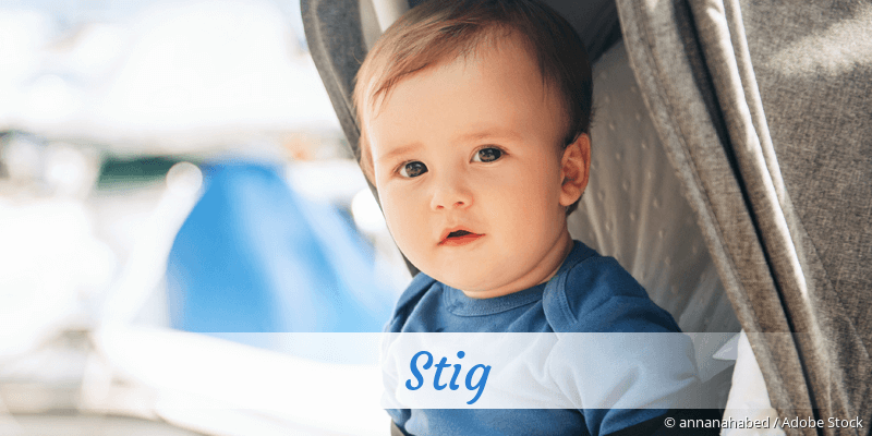 Baby mit Namen Stig