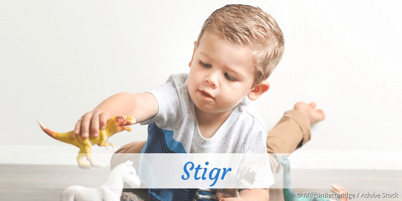 Baby mit Namen Stigr