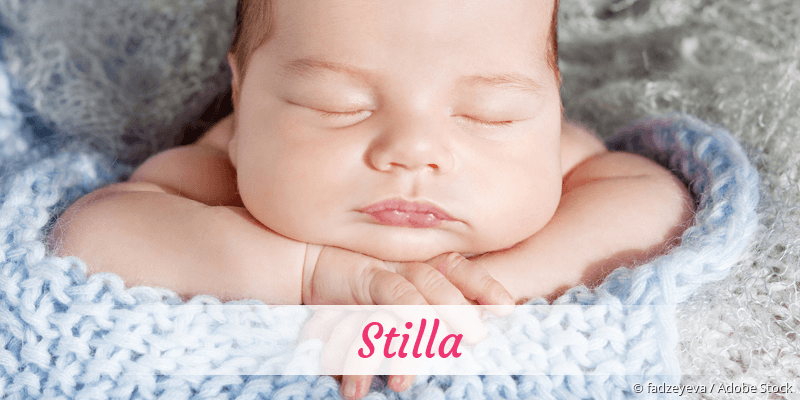 Baby mit Namen Stilla