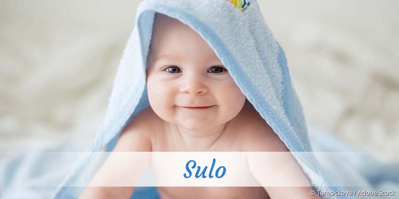 Baby mit Namen Sulo
