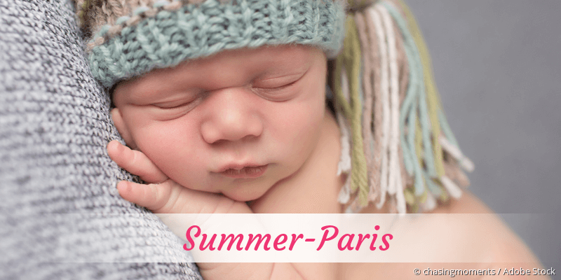 Baby mit Namen Summer-Paris