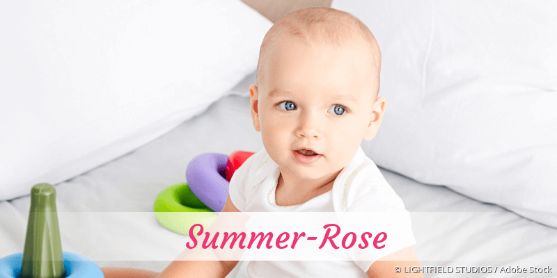 Baby mit Namen Summer-Rose
