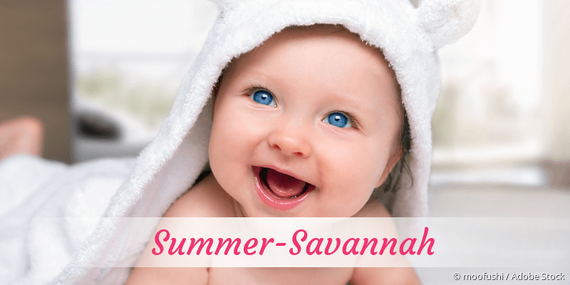 Baby mit Namen Summer-Savannah