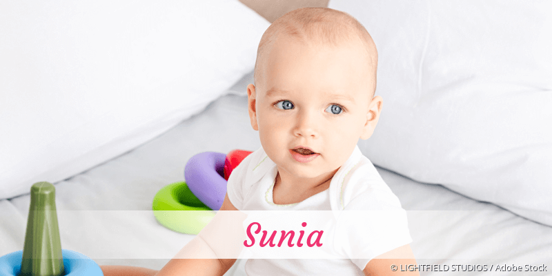 Baby mit Namen Sunia