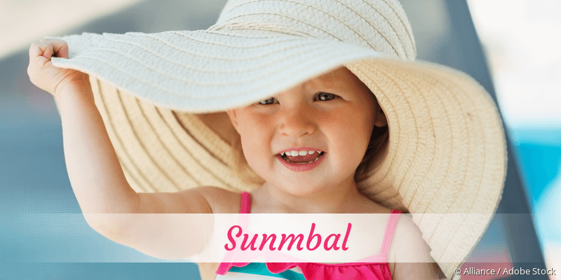 Baby mit Namen Sunmbal