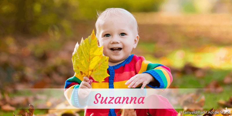 Baby mit Namen Suzanna
