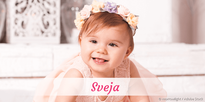 Baby mit Namen Sveja