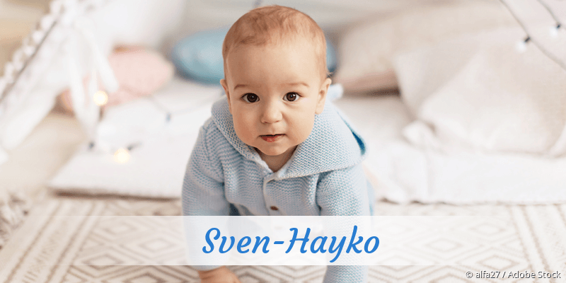 Baby mit Namen Sven-Hayko