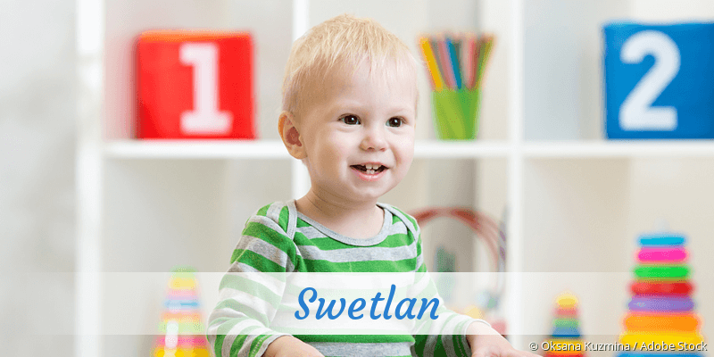 Baby mit Namen Swetlan