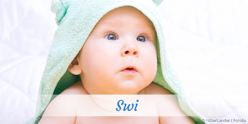 Baby mit Namen Swi