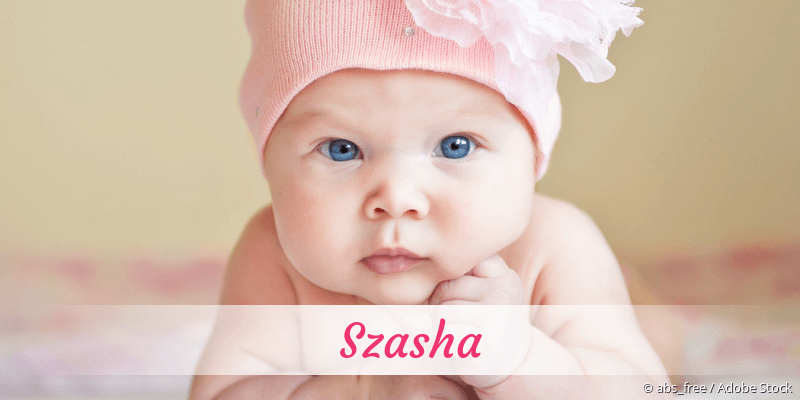Baby mit Namen Szasha