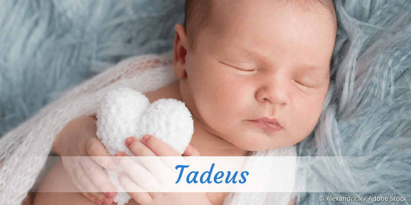 Baby mit Namen Tadeus
