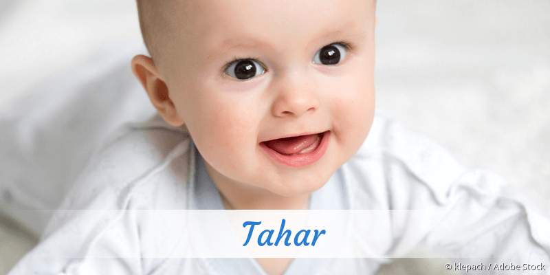 Baby mit Namen Tahar