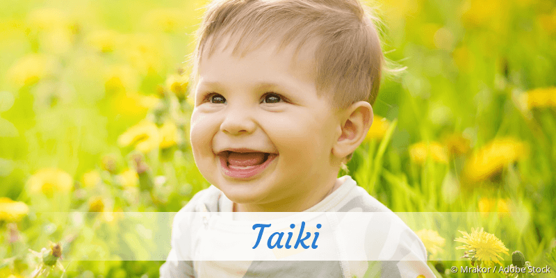 Baby mit Namen Taiki