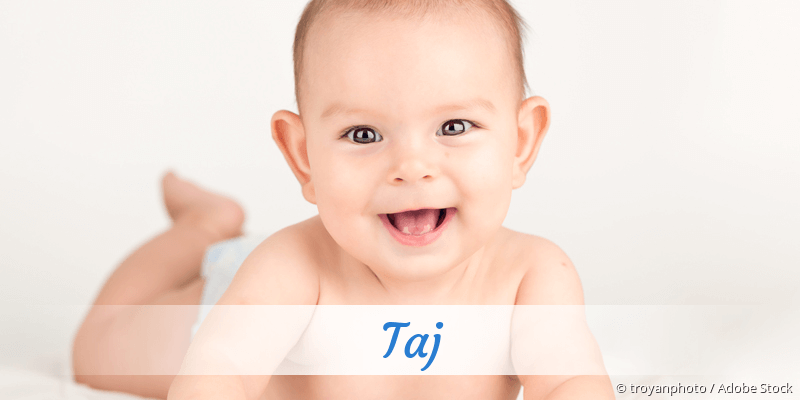 Baby mit Namen Taj