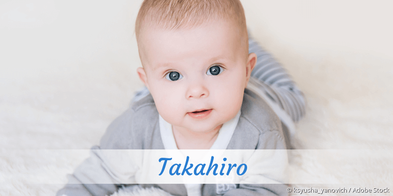 Baby mit Namen Takahiro