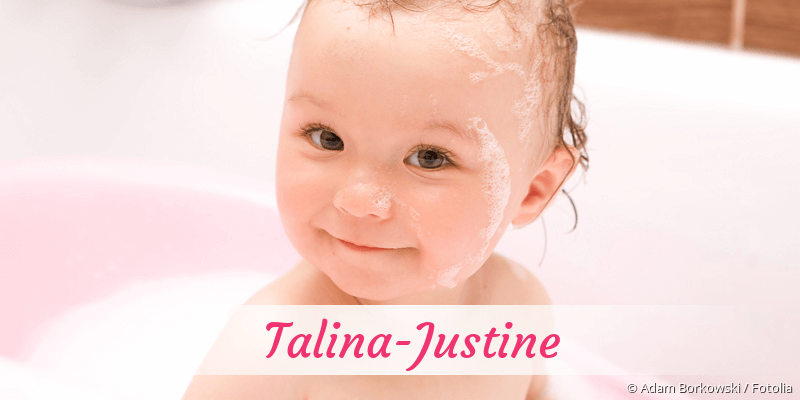 Baby mit Namen Talina-Justine