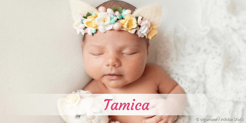 Baby mit Namen Tamica