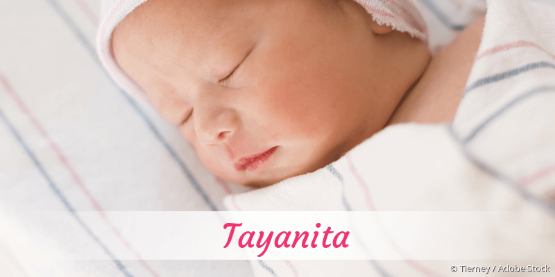 Baby mit Namen Tayanita