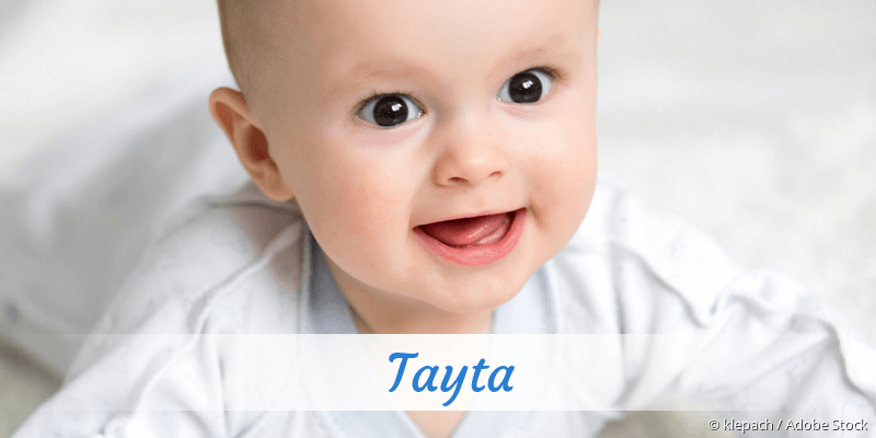 Baby mit Namen Tayta