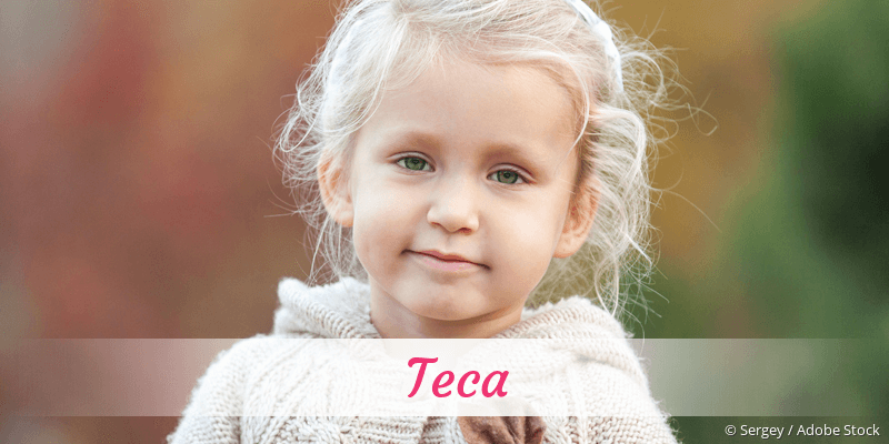 Baby mit Namen Teca