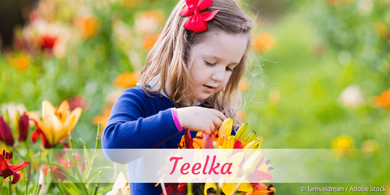 Baby mit Namen Teelka
