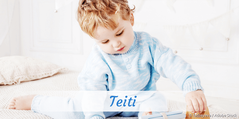 Baby mit Namen Teiti