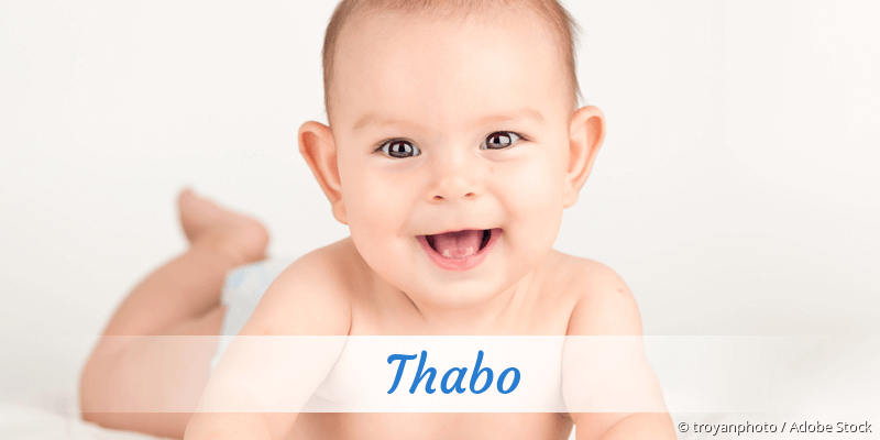 Baby mit Namen Thabo