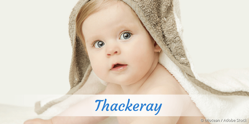 Baby mit Namen Thackeray