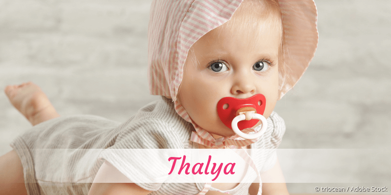 Baby mit Namen Thalya