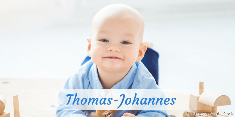 Baby mit Namen Thomas-Johannes