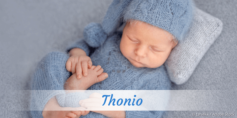 Baby mit Namen Thonio