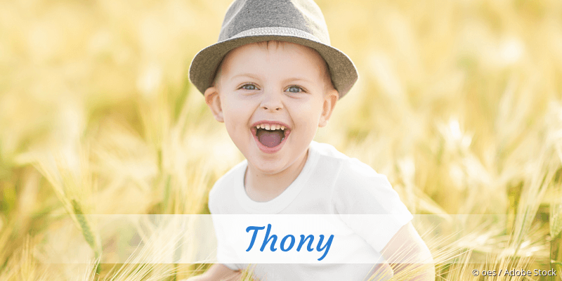 Baby mit Namen Thony
