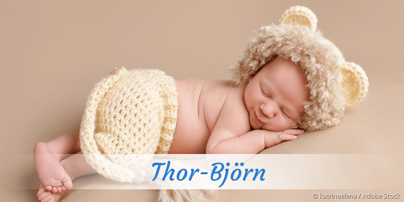 Baby mit Namen Thor-Bjrn