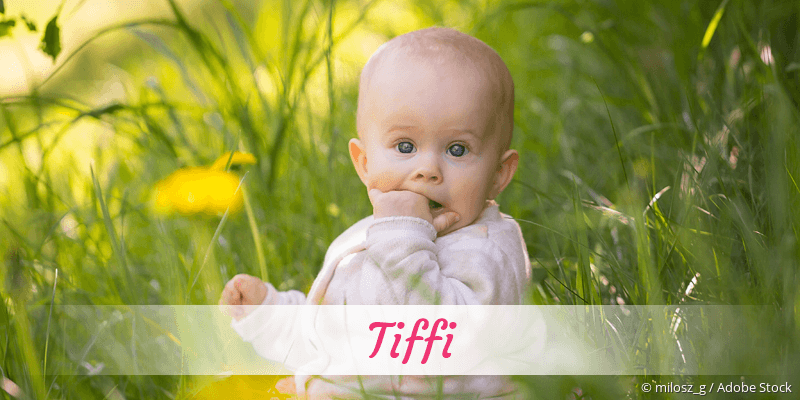 Baby mit Namen Tiffi
