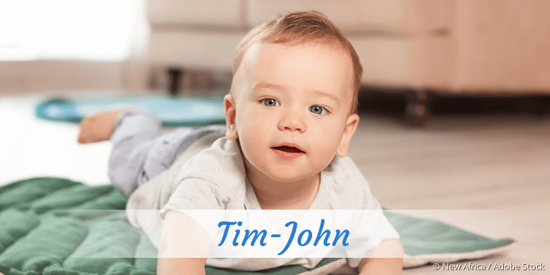 Baby mit Namen Tim-John