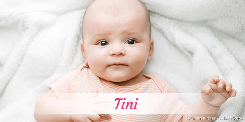 Baby mit Namen Tini