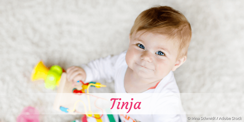 Baby mit Namen Tinja