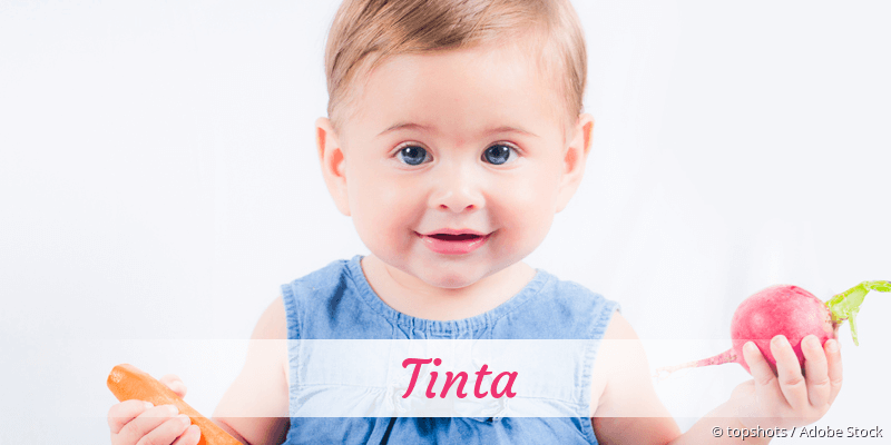 Baby mit Namen Tinta